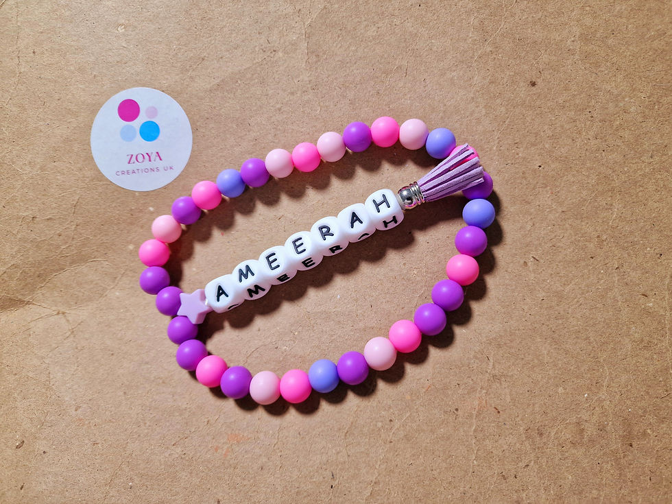 Thumbnail: Personalised Silicone Mini Tasbih 