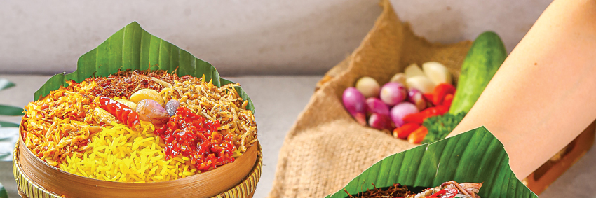 Arranged Food and Objects