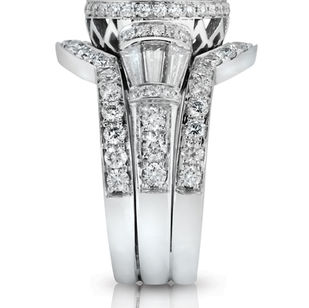 Varouj Princess Cut Diamond Ring