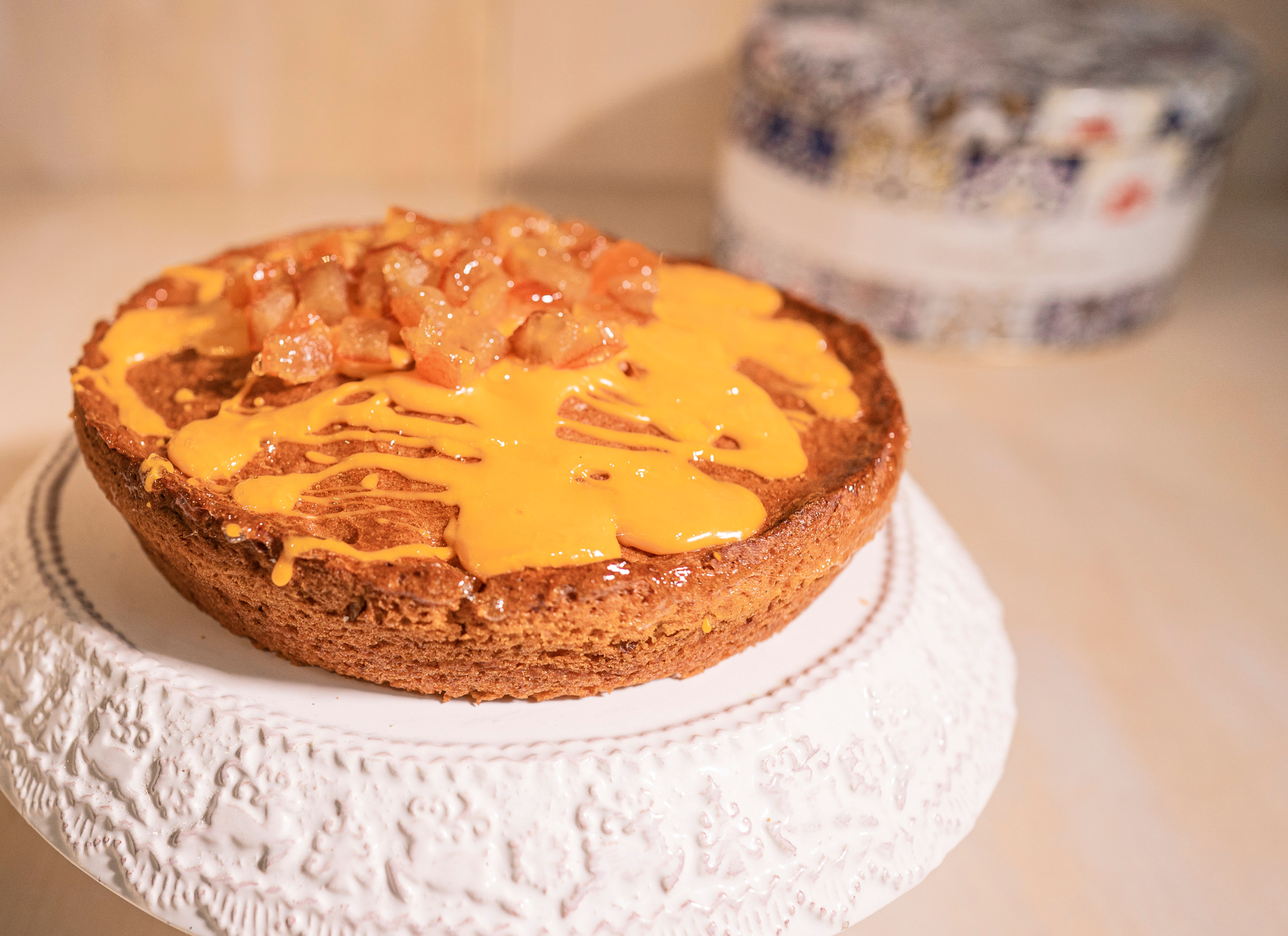 Torta ai canditi d’arancia