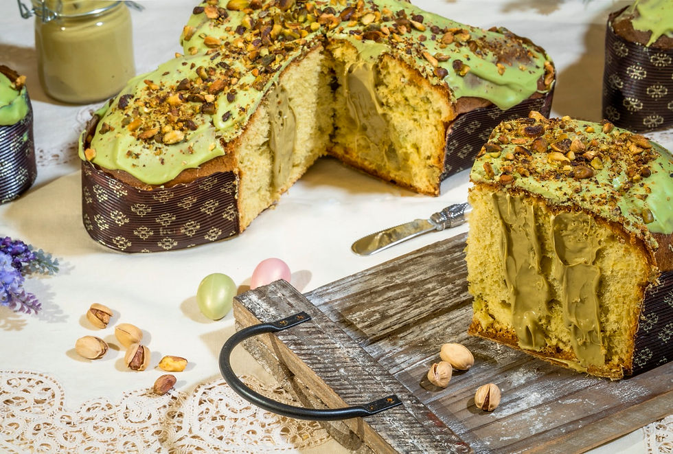 Miniatura: Colomba al pistacchio