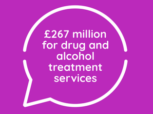 £267 million for drug and alcohol treatment services