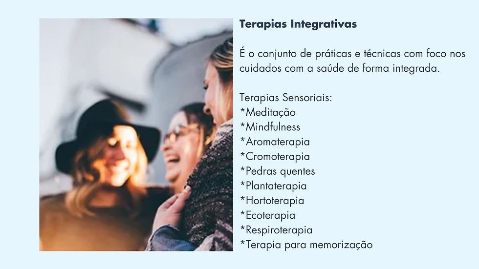 Terapias Integrativas