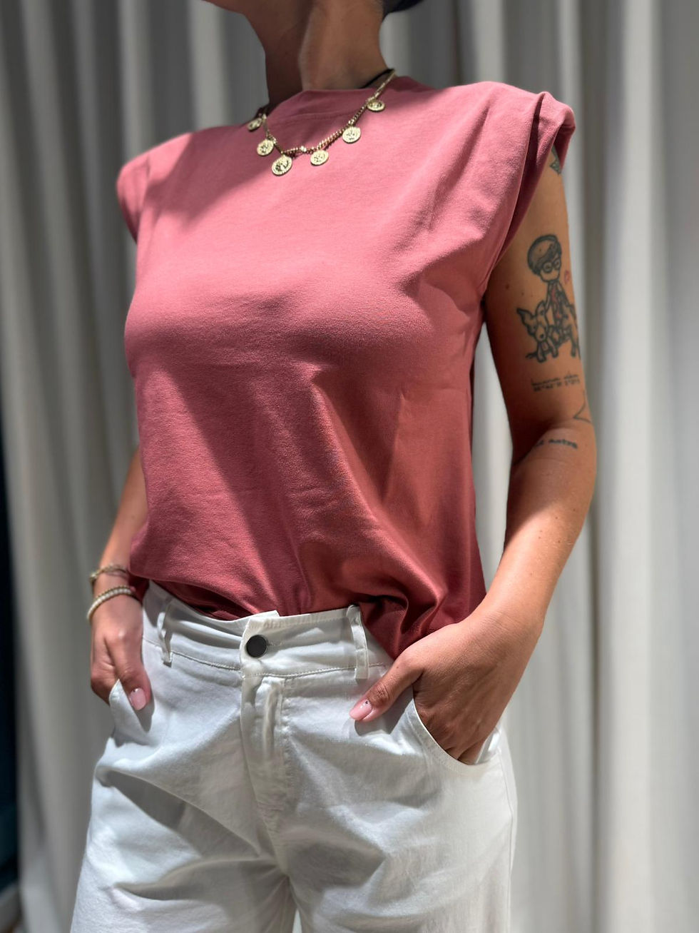 Miniatura: MAGLIA SPALLINE