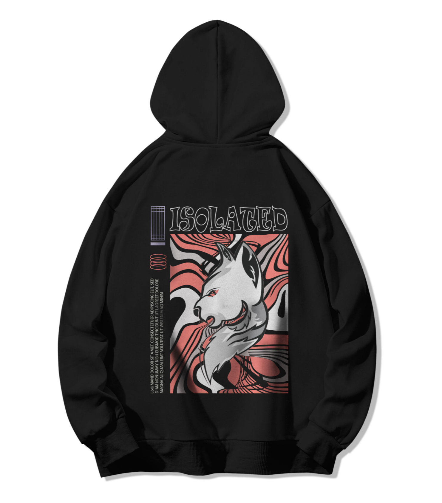 Black Crazy SimBa hoodie