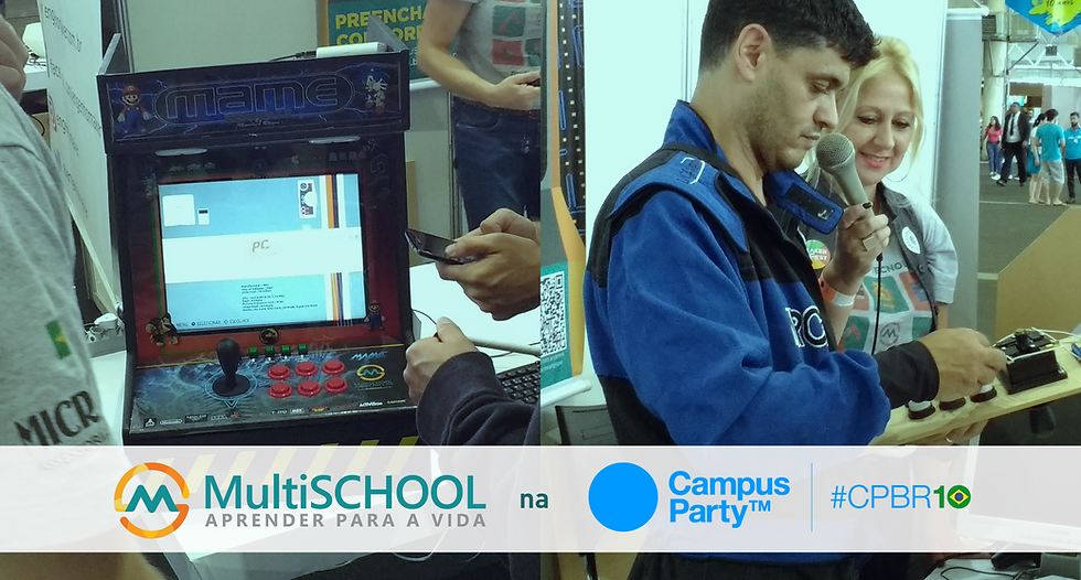 MultiSchool na Campus Party Brasil 2017