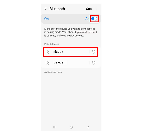 How to connect Bluetooth handsfree