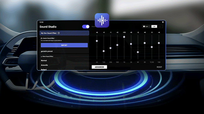 Auto Tune Calibration, 10-Band Dual Equalizer, Multi-Band Compressor
