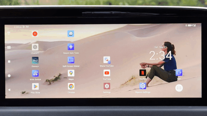Mstick4 launches your favorite setup the moment you step into your car.​
