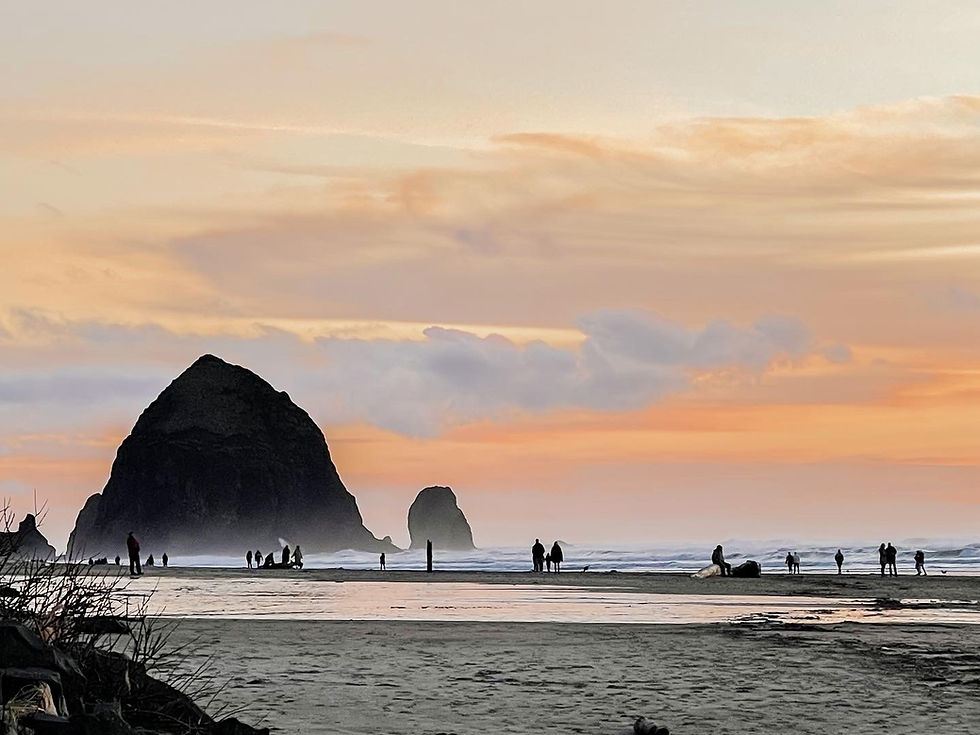 New Year's Manifesting Ritual in Cannon Beach Oregon
