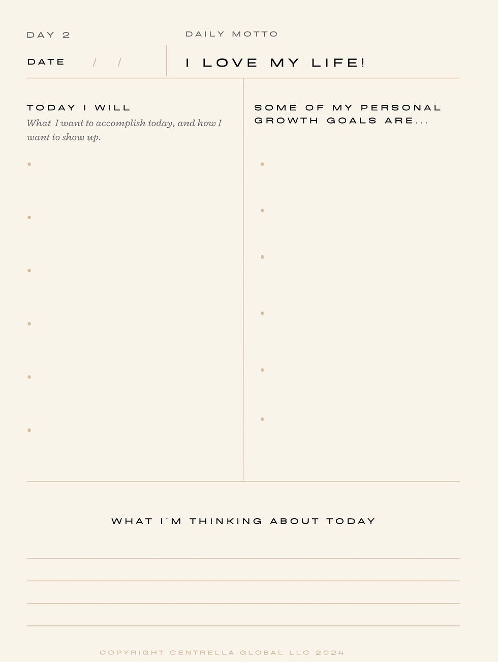 Thumbnail: 30-Day Growth Journal