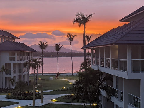 SUNSET FROM THE BALCONY.JPG