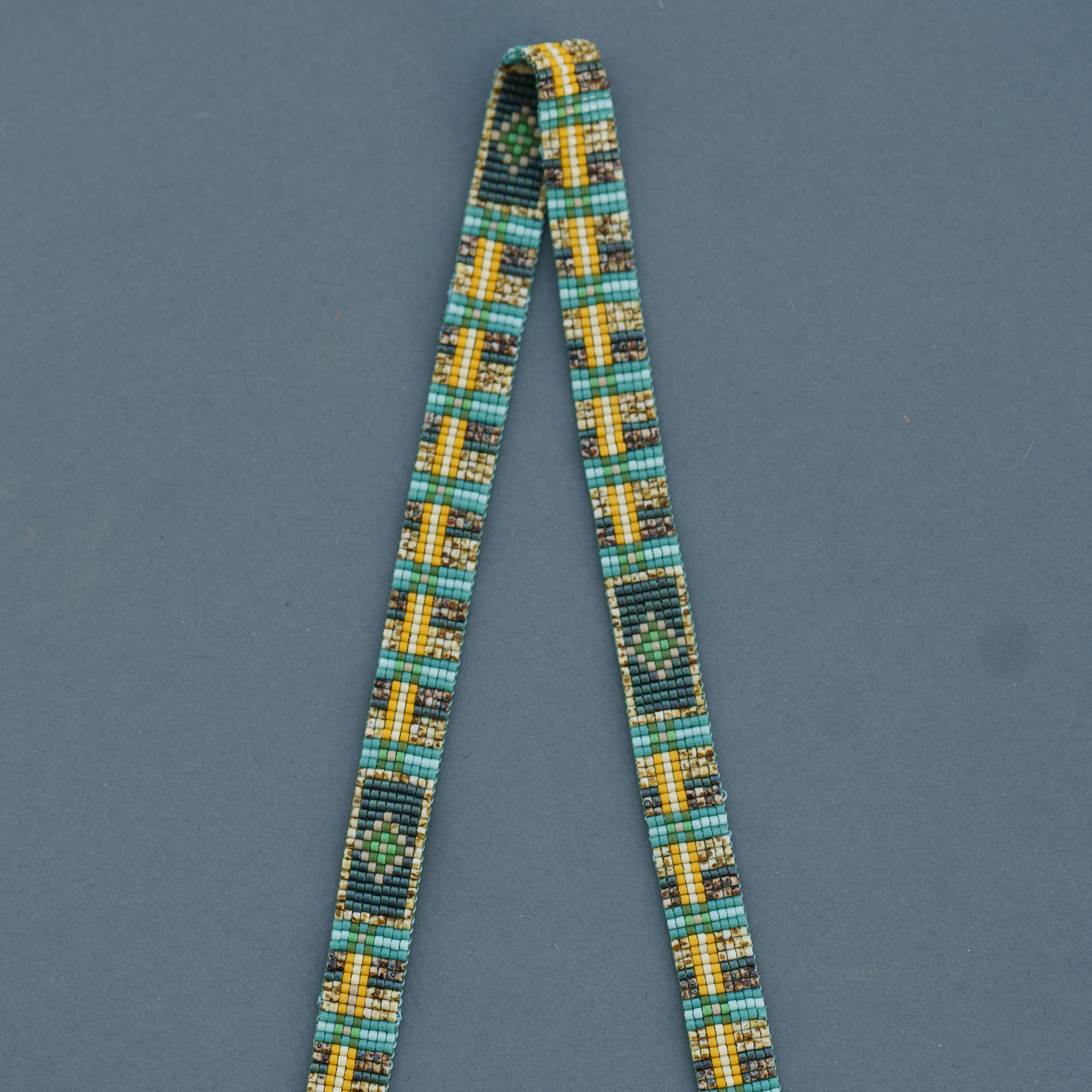 Badlands Plaid Hat Band