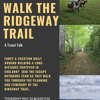 A Travel Talk - Walking England's Ridgeway Trail 