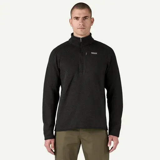 Patagonia M's Better Sweater 1/4 Zip 25523 BLK