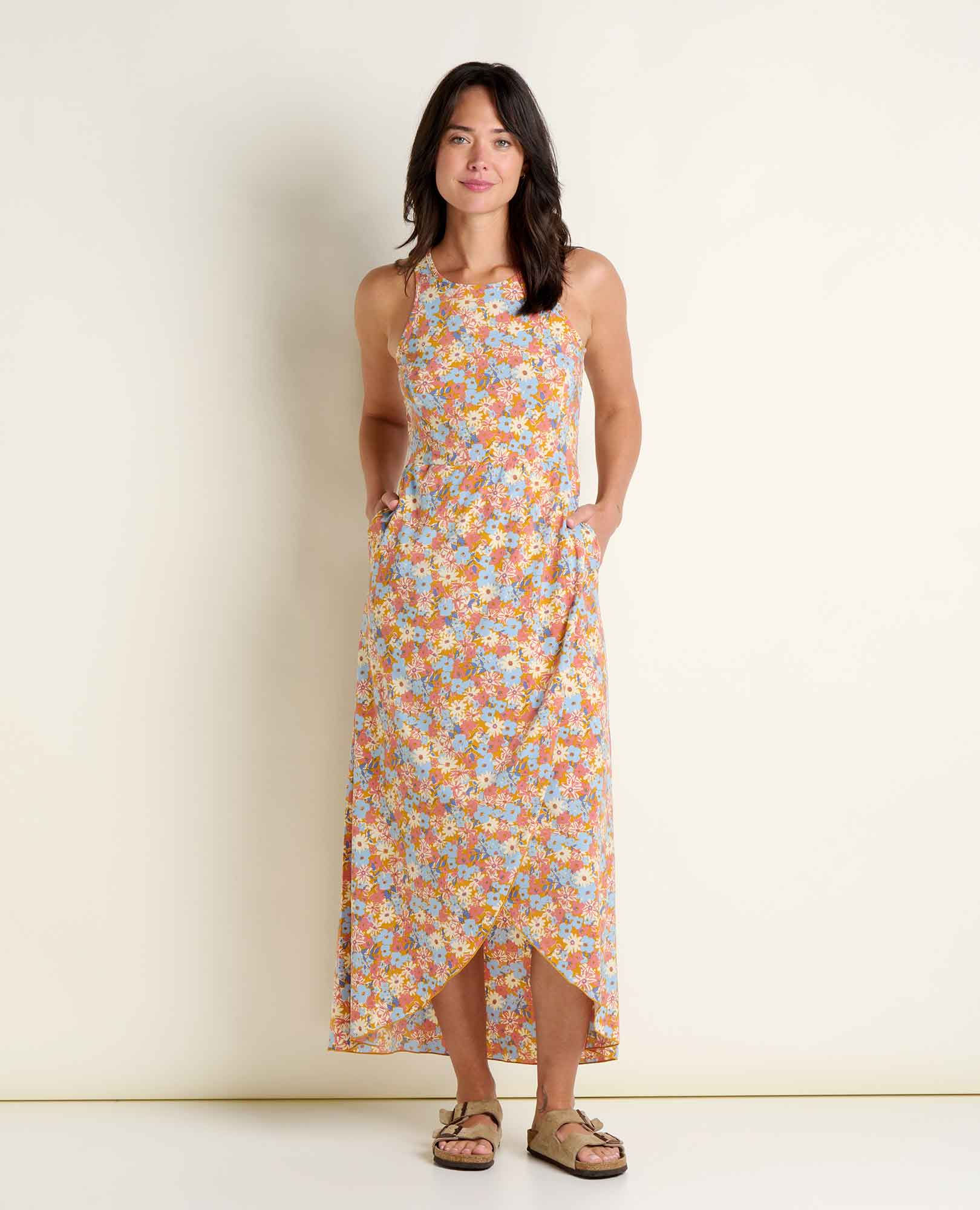 Toad & Co Women's Sunkissed Maxi Dress Sunset Print