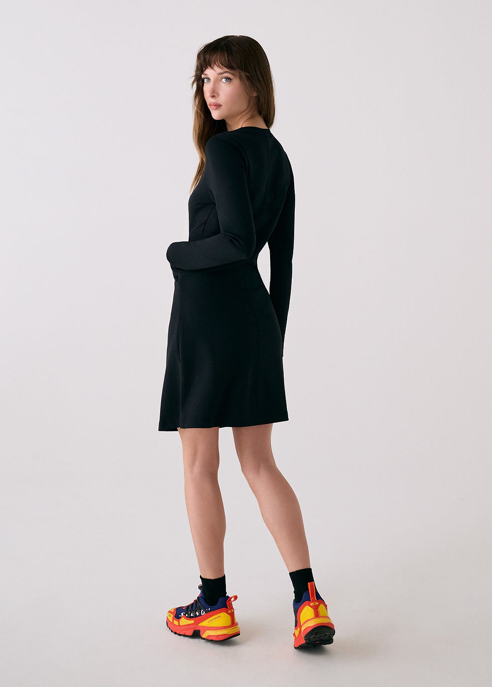 Thumbnail: LOLE FLOW DRESS BLACK