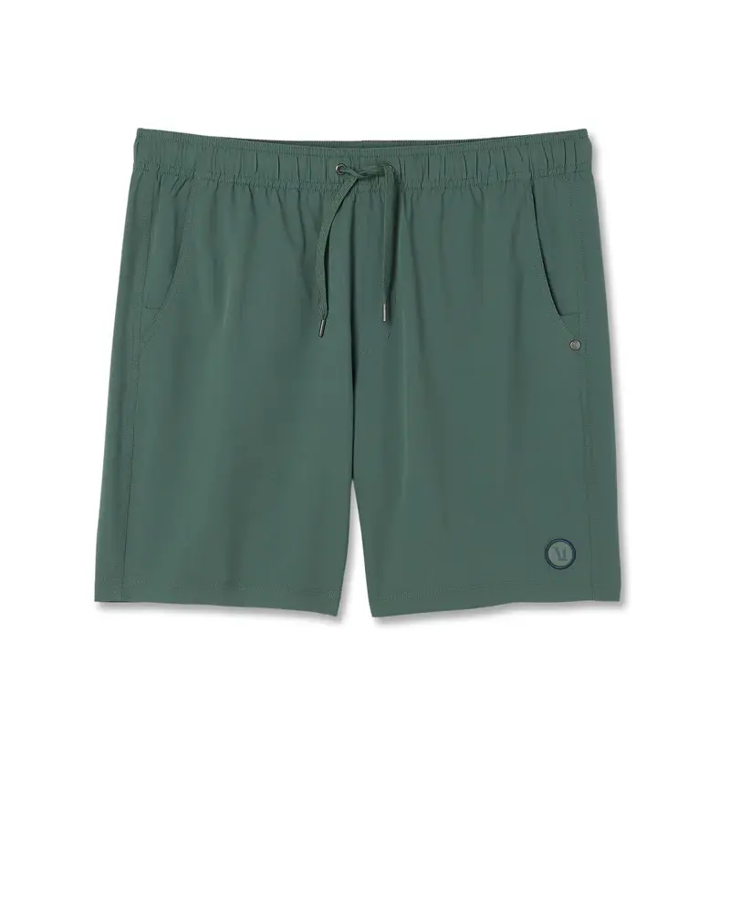 Thumbnail: Vuori Kore Short Lined 7" Agate Green Tonal