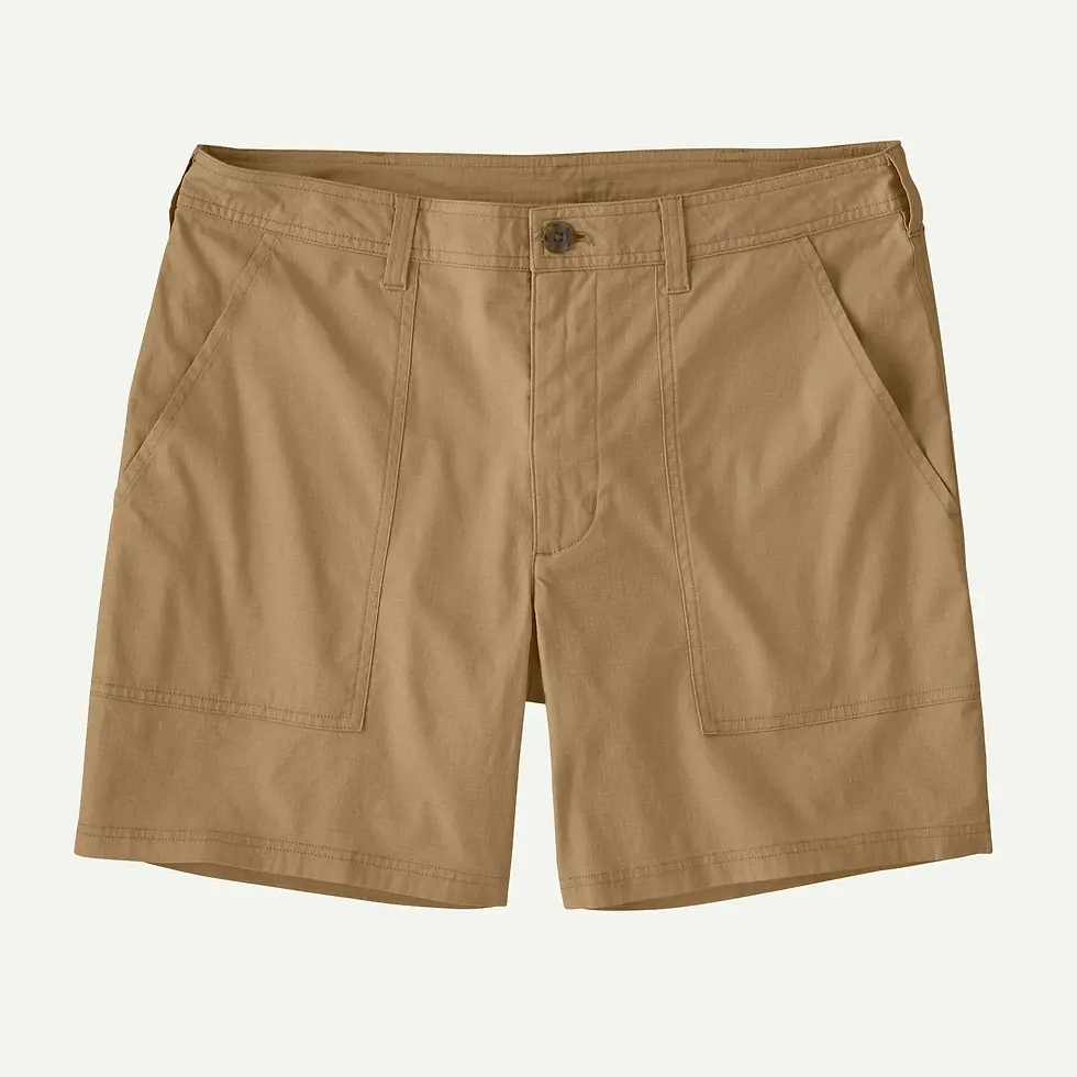Thumbnail: Patagonia Men's Lightweight All-Wear Utility Shorts Slab Khaki