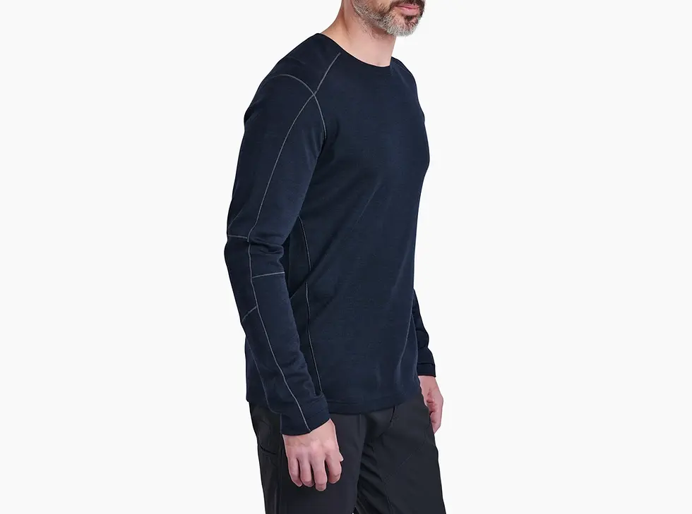 Thumbnail: KUHL Invigoratr Merino Crew PIRATE BLUE