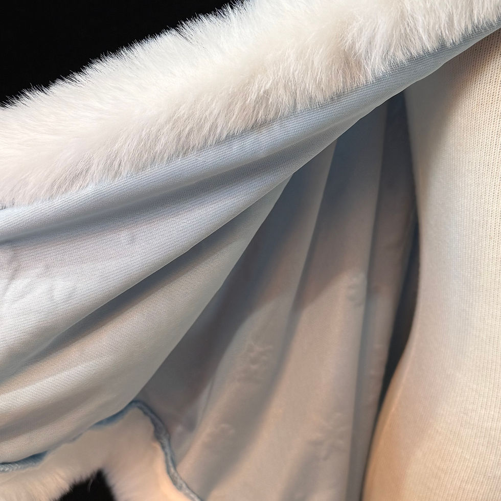 Thumbnail: Girl's Frozen Elsa Snowflake Hooded Shawl