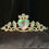 Thumbnail: Women's or Girl's Iridescent Crystal Tiara Crown