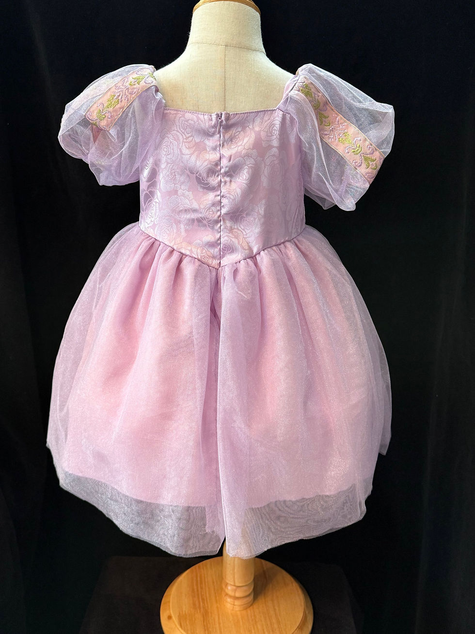 Thumbnail: Toddler Girl's Size 2-3 Disney Rapunzel Princess Dress Costume