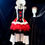 Thumbnail: Women's Size Medium Queen of Hearts Dress Costume