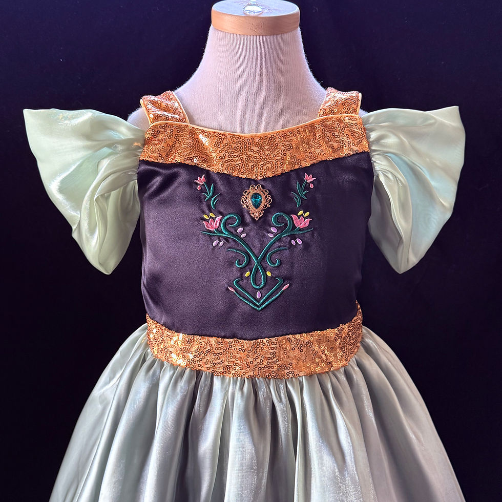 Thumbnail: Girl’s Disney’s Frozen Anna Dress Costume