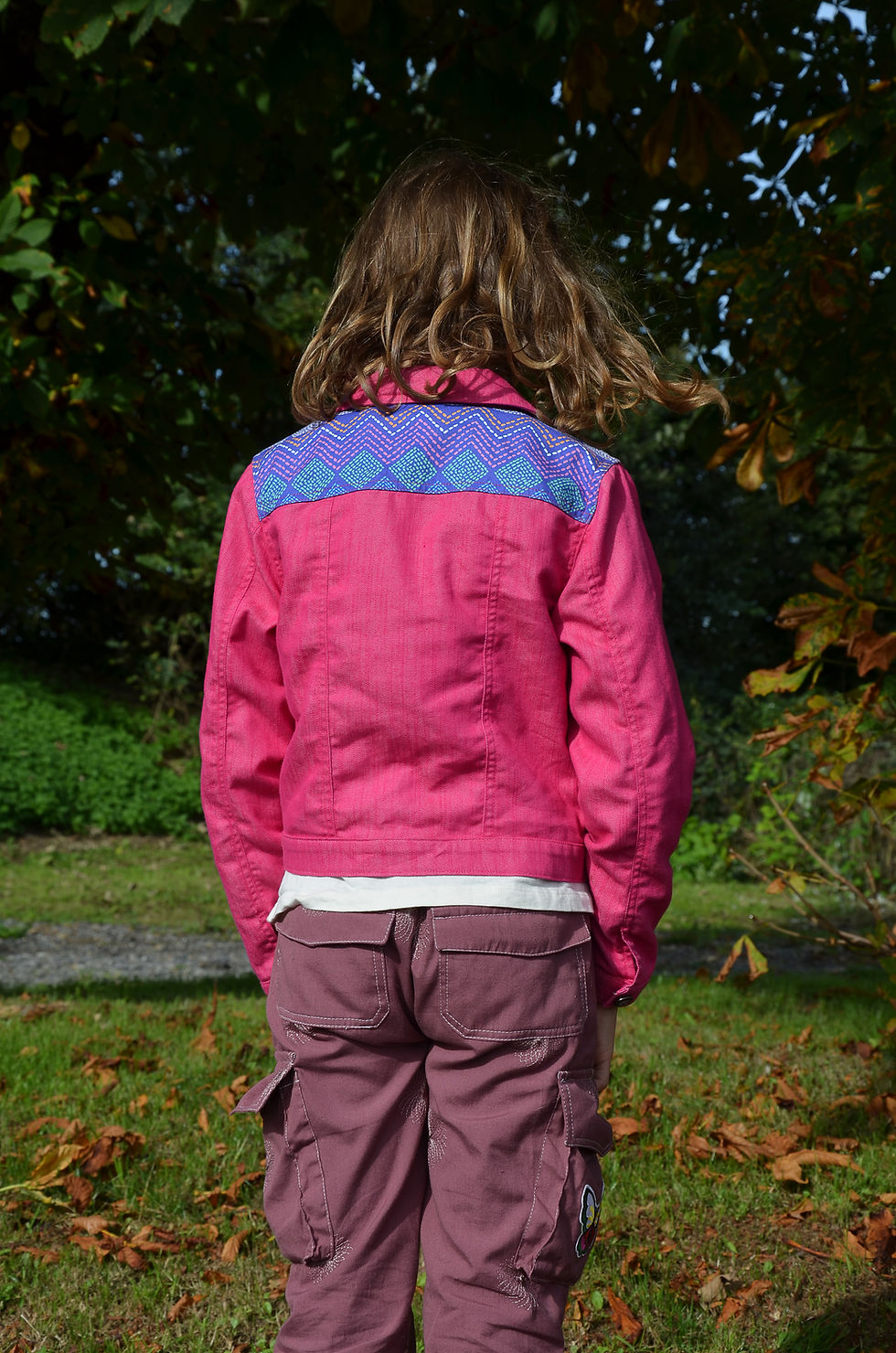 Miniature : Patron Veste en Jean's TOPAZE CaPaCha Couture