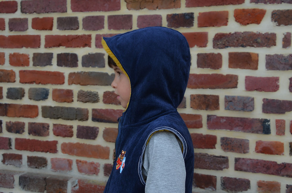 Miniature : Patron gilet sans manche avec capuche FRISSON CAPACHA COUTURE