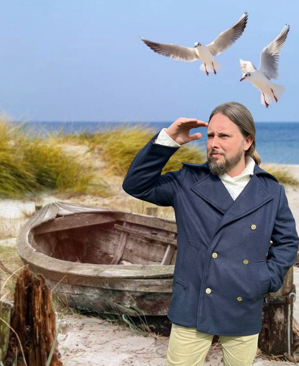 Patron Caban Homme Kapur CaPaCha Couture