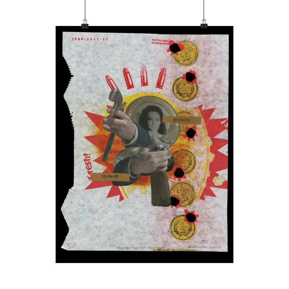 POPCORN - Watch - Buntline, Reproduction Print