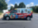 Fetch-A-Pet transport van used by Adair Animal Hospital for safe pet transportation services.