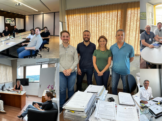 Coordenadores das Câmaras Técnicas do Bento+20 realizam visitas institucionais às secretarias municipais
