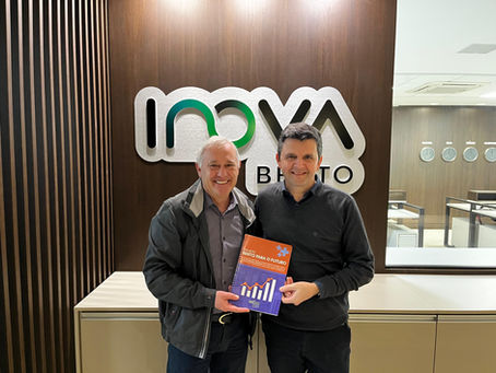 Novo secretário de Desenvolvimento Econômico visita o Bento+20 e discute integração com agenda estratégica do município
