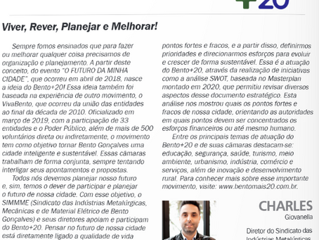 VIVER, REVER, PLANEJAR E MELHORAR!