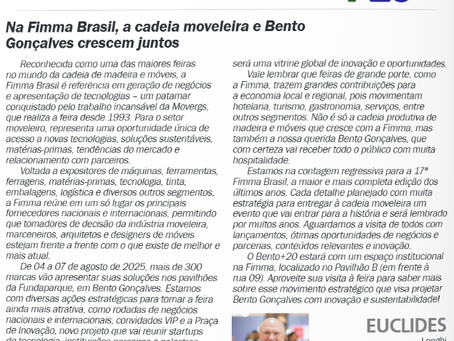 NA FIMMA BRASIL, A CADEIA MOVELEIRA E BENTO GONÇALVES CRESCEM JUNTOS
