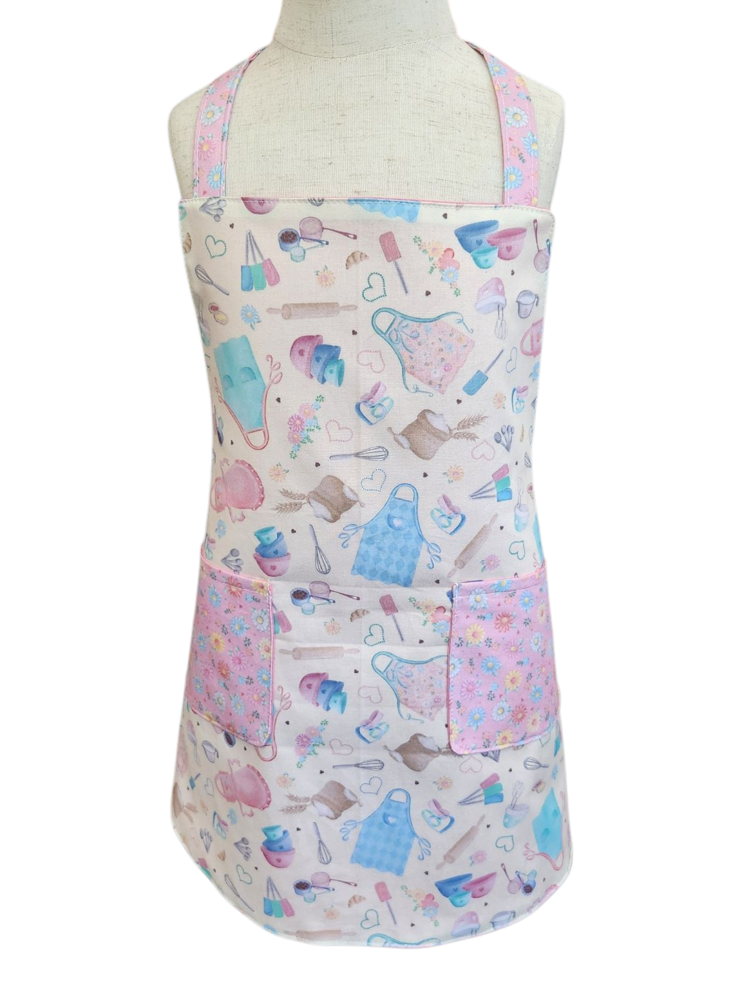 Pastel Baking Themed Childs Apron