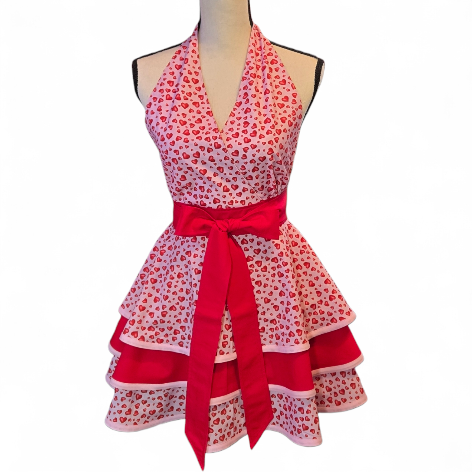 Vintage Inspired Apron - Hearts