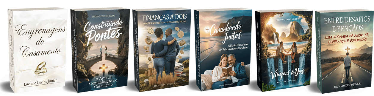 Coleção Completa - 6 eBooks para Fortalecer o Amor e Construir um Futuro a Dois "Com temas de superação e práticas para o cotidiano a dois, este combo de eBooks é ideal para casais que querem construir uma vida em comum cheia de aventura e amor. — imagem 4