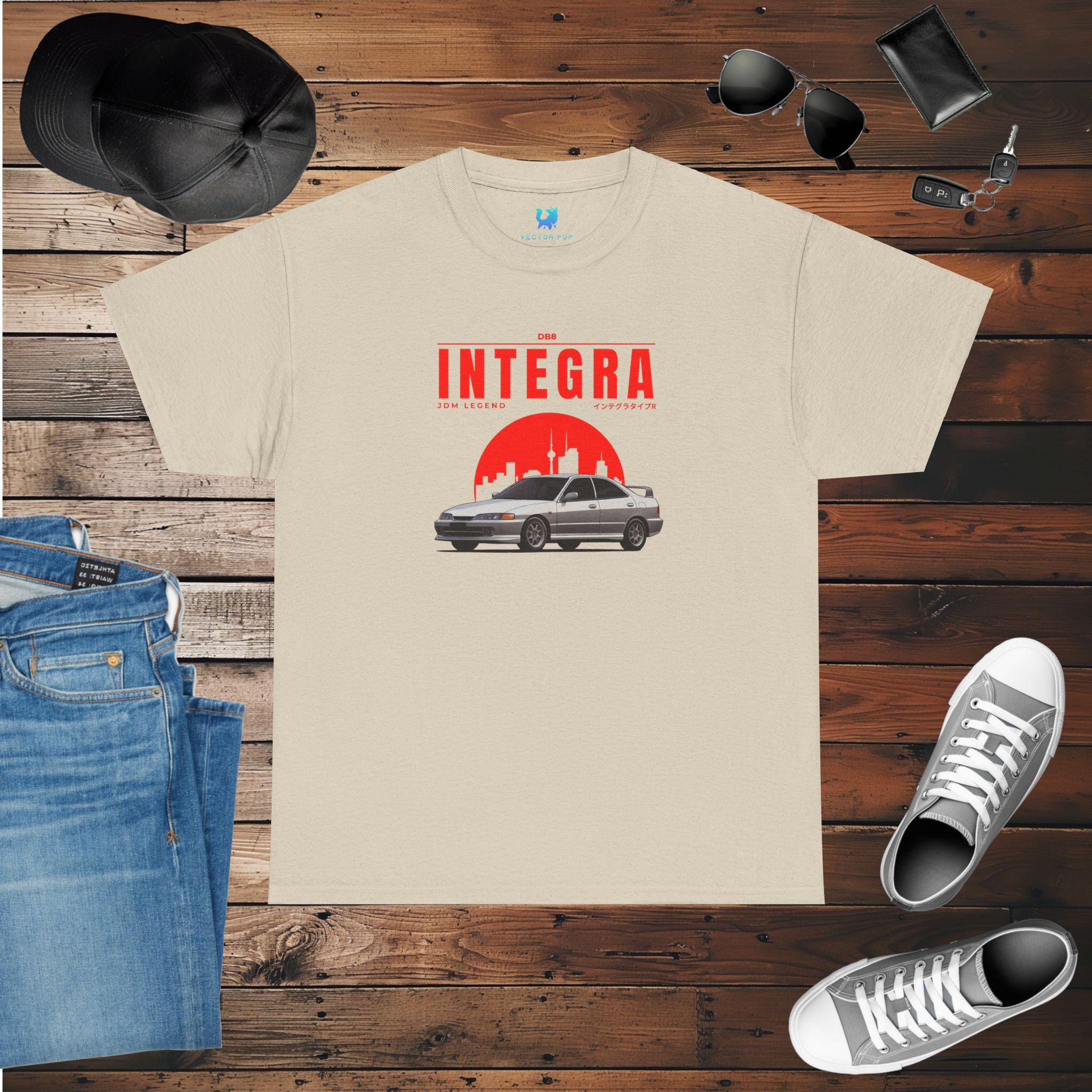 DB8 Integra Rising Sun Graphic Tee