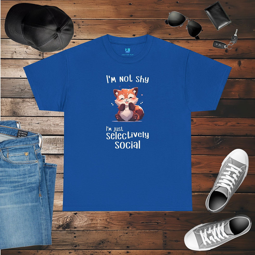 Thumbnail: Red Panda Selectively Social Graphic Tee