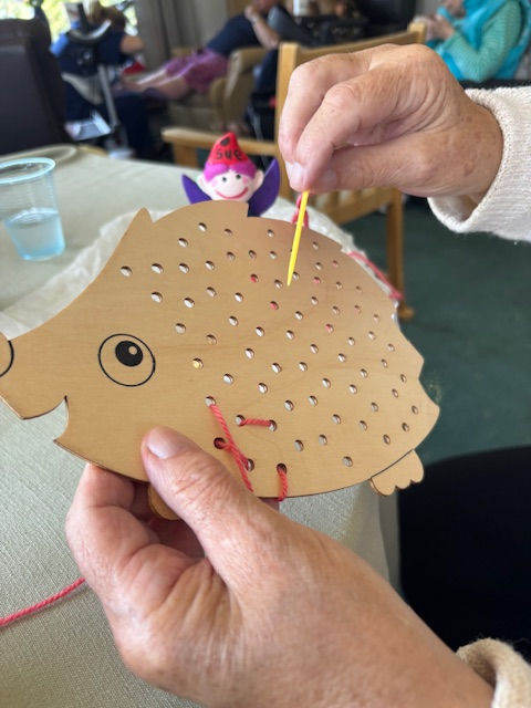 Sewing and Card Games