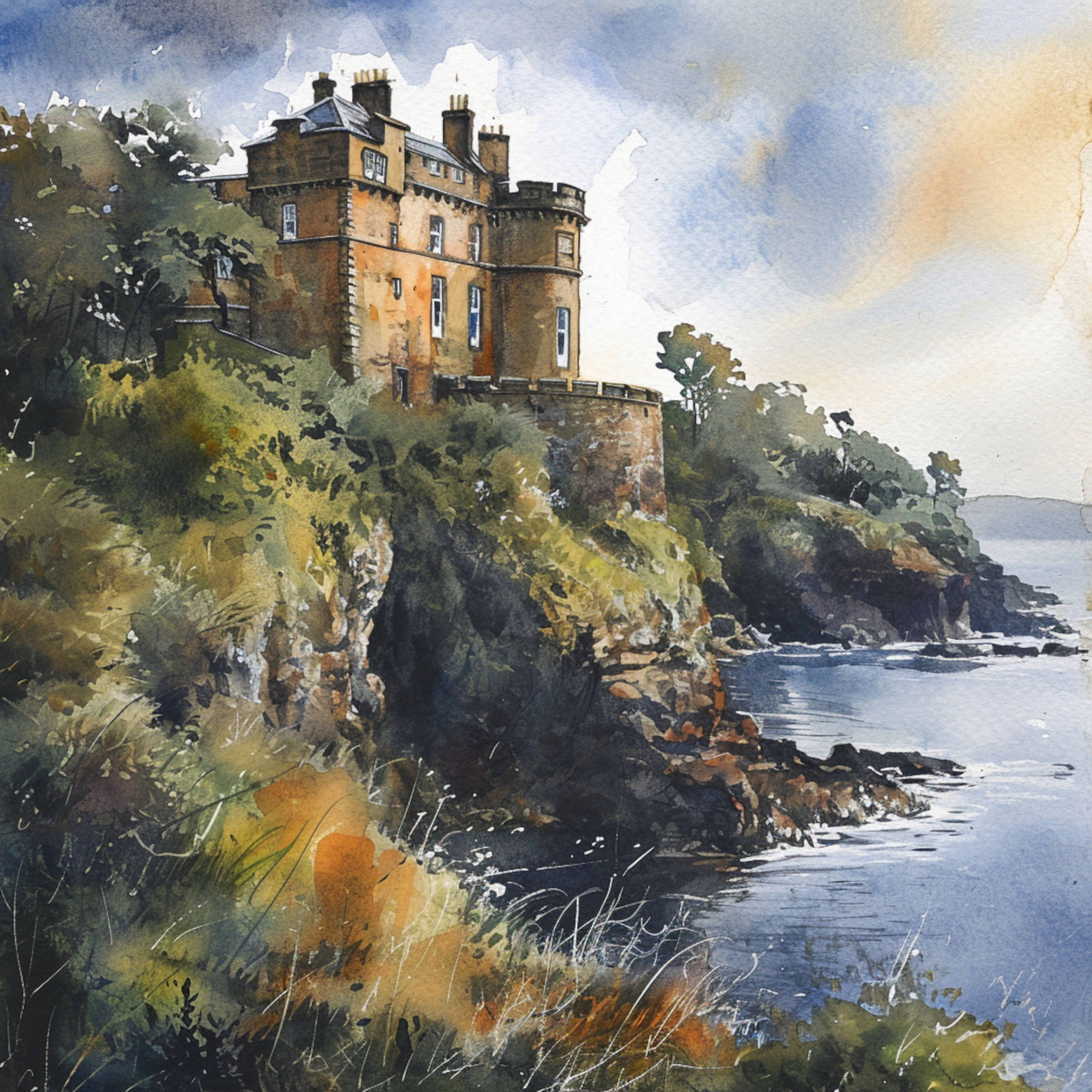 "Scottish Solitude" - Living on the Edge, Literally