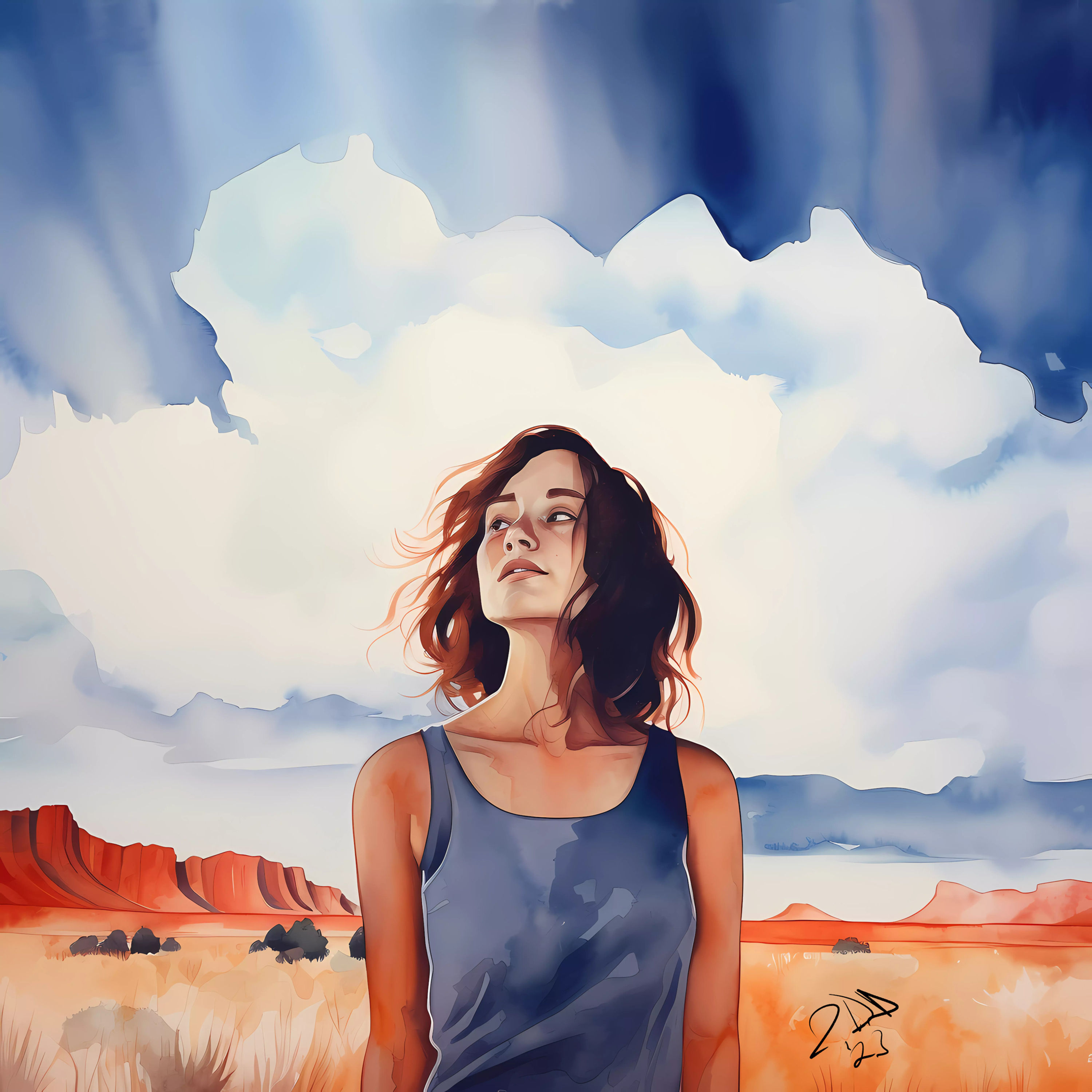 "Clouded Contemplation"