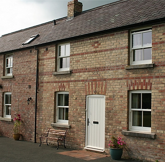 Front of house using Melody Collection windows