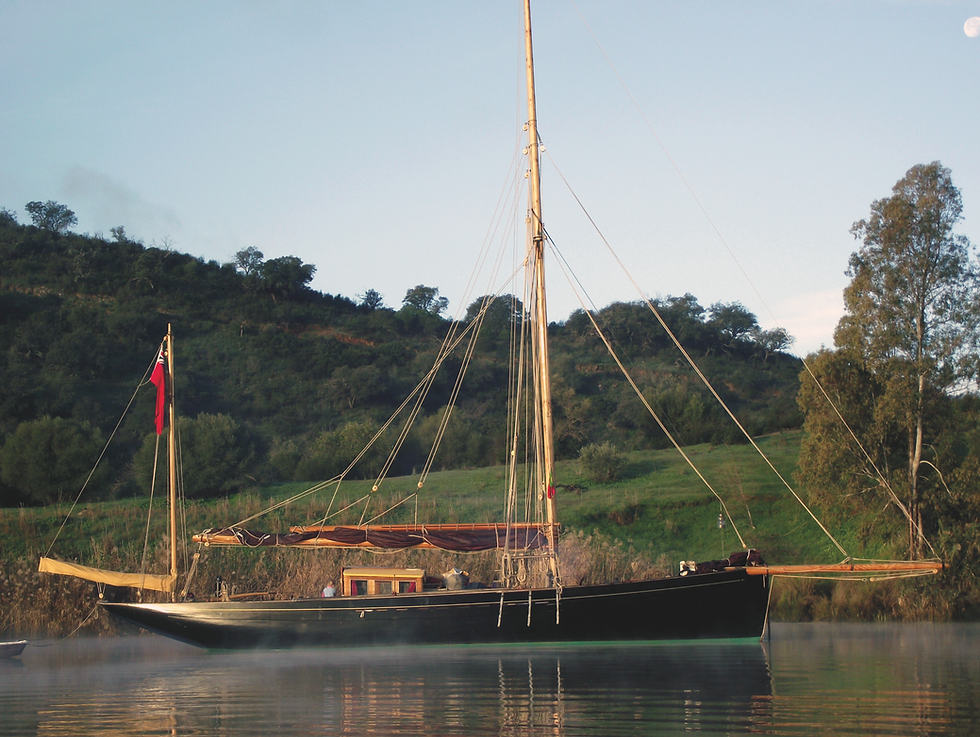 Martha Primrose classic wooden sailing yacht for sale UK, Martha Primrose blue water sailing yacht Helford River Cornwall, Hand crafted wooden yacht by Ashley Butler Butler and Co shipwright, Traditional wooden sailing yacht built with English oak Douglas fir and Iroko, Martha Primrose luxury classic sailing yacht with seven berths, Classic yacht regatta style sailing yacht Cowes Antigua heritage design, Blue water cruising yacht suitable for short handed sailing couples, Martha Primrose traditional yacht with cherry wood interior and swept deck, Classic wooden yacht refitted 2021 lying on the Helford River Cornwall, Luxury wooden sailing yacht combining craftsmanship and seaworthy performance, Butler and Co shipwright yacht construction English oak and bronze fittings, Martha Primrose ocean capable sailing yacht with classic heritage styling, Wooden sailing yacht UK built traditional boat craftsmanship, Classic blue water yacht ideal for coastal cruising and long distance sailing, Mar