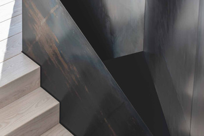 YEO Design bespoke interiors Cornwall, luxury cabinetry and furniture makers Cornwall UK, contemporary interior design Cornwall bespoke joinery, YEO Design London and Cornwall interior studio, bespoke kitchen and cabinetry design Cornwall coastal homes, custom steel staircase interior design Harlyn Bay Cornwall, hot rolled steel and ash cabinetry contemporary interiors, Crittall screen kitchen design Newton Ferrers luxury home, floating cabinetry and metalwork interior design Cornwall, bespoke furniture craftsmanship Cornwall high end interiors, YEO Design cabinet makers Bude Cornwall workshop, modern luxury interiors Cornwall bespoke residential design