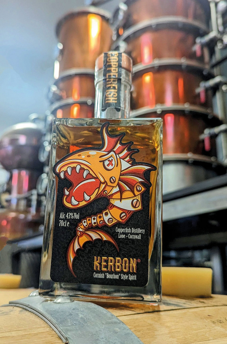Copperfish Distillery Kerbon - Cornish Burbon